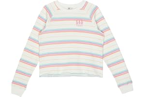 Billabong Girls' Cutoffs Crew Fleece (Little Big Kids)