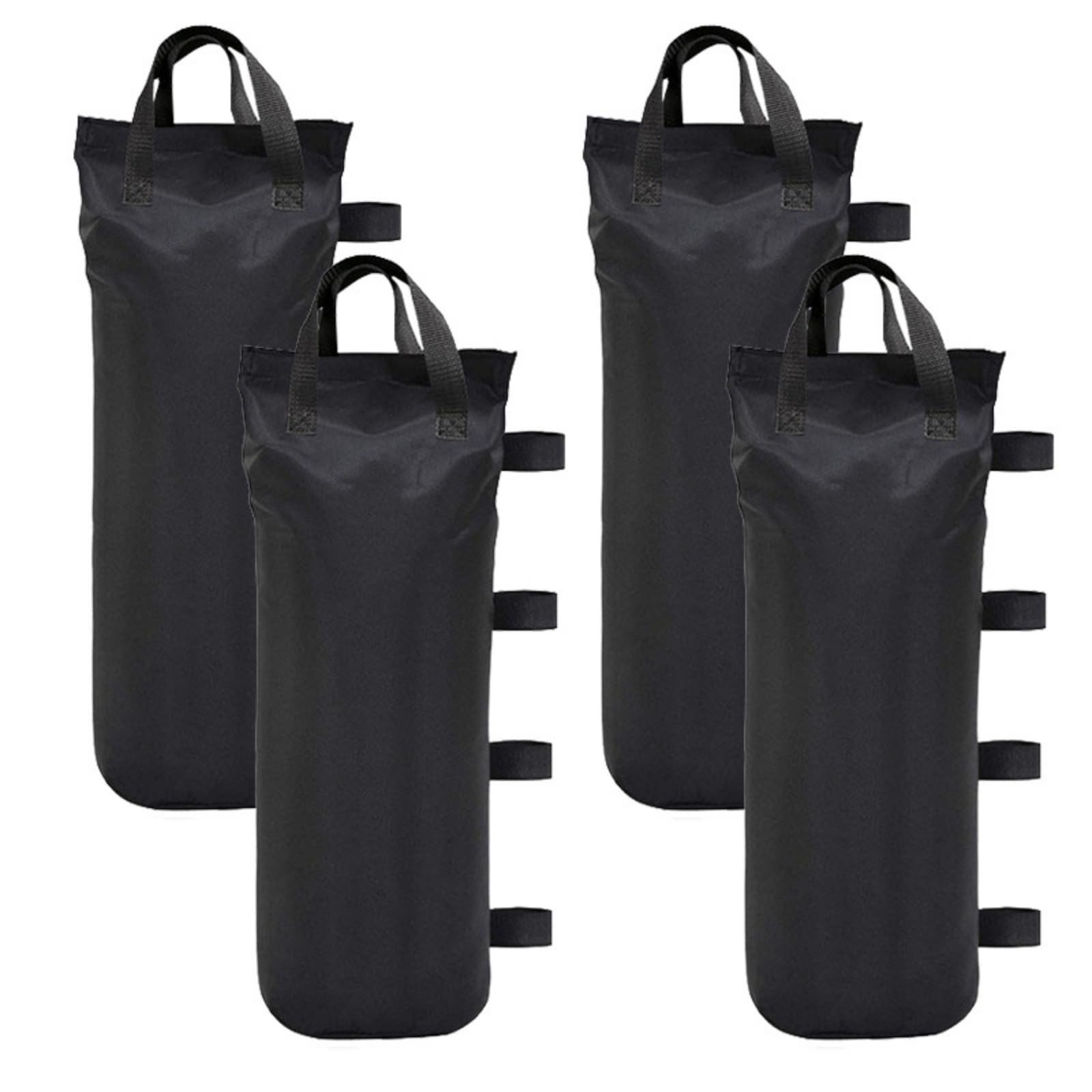 Set of 4 Heavy Duty Gazebo Weight Bags - 800D Sand Weights with PVC Coating Inside for Pop Up Tent, Parasols and Garden Tents