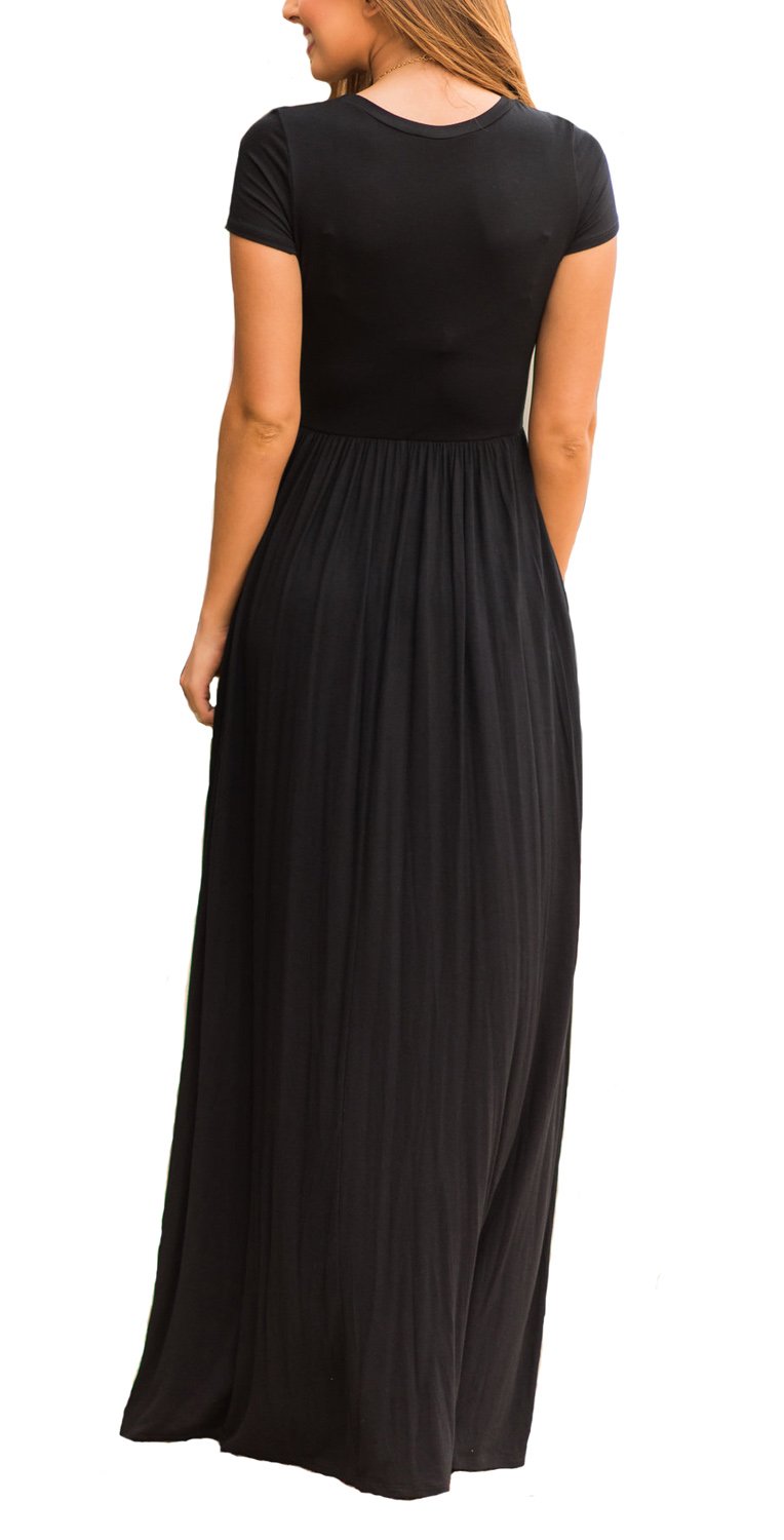 Halter Plain Long Sleeve Casual Dresses