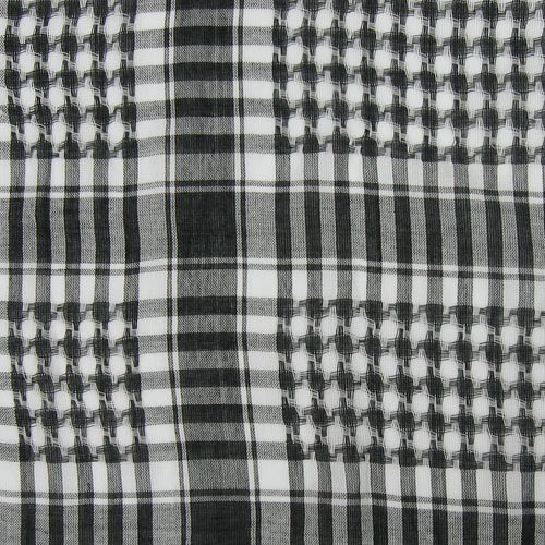 sbf pure cotton white arafat scarf for men's & women's