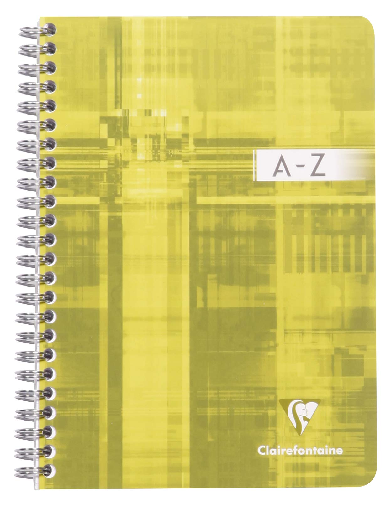 Clairefontaine 8549C - Set of 5 Index Books - Dimensions: A5 14,8x21 cm - 180 Small Squares Pages - White Paper 90 g - Laminated Card Cover - Random Colours