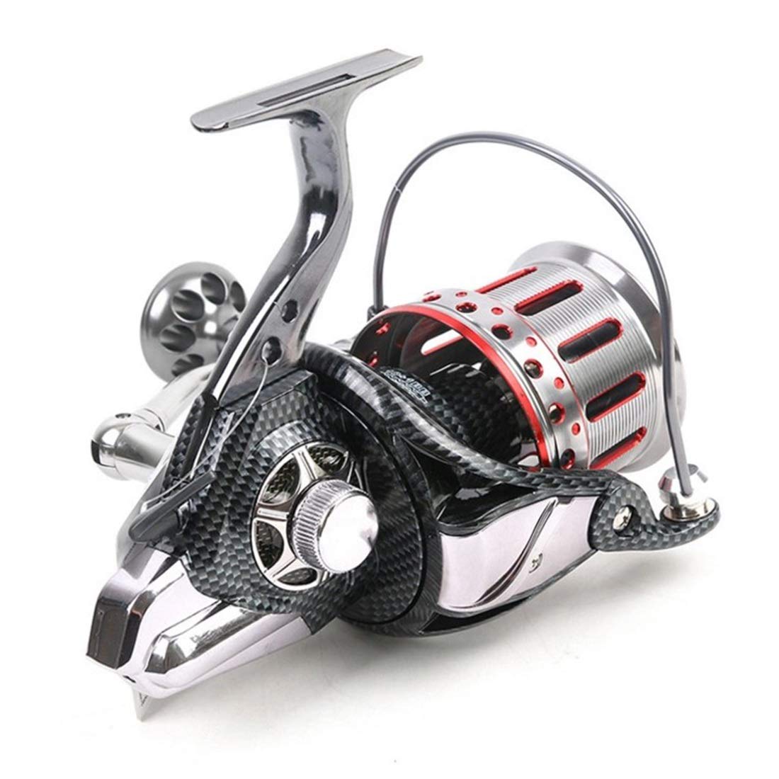 Doyvannt B07jn2mzsg 8000 釣りリール軽量塩水紡績リール超滑らかな海水または淡水用アルミ陸上リール リールパーツ 一部予約