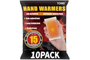 Hand Warmers - Up to 15 Hours of Heat - 10/50/100/200 Pack Super Long Lasting Air Activated Disposable Warmers, All Natural &