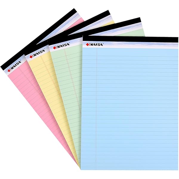 SKILCRAFT Legal Pads, Wide/Legal Rule, 5 X 8, Canary, 50 Sheets, Dozen - View #6