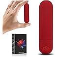 Handheld Cordless Massager USB Rechargeable Massage (Red)