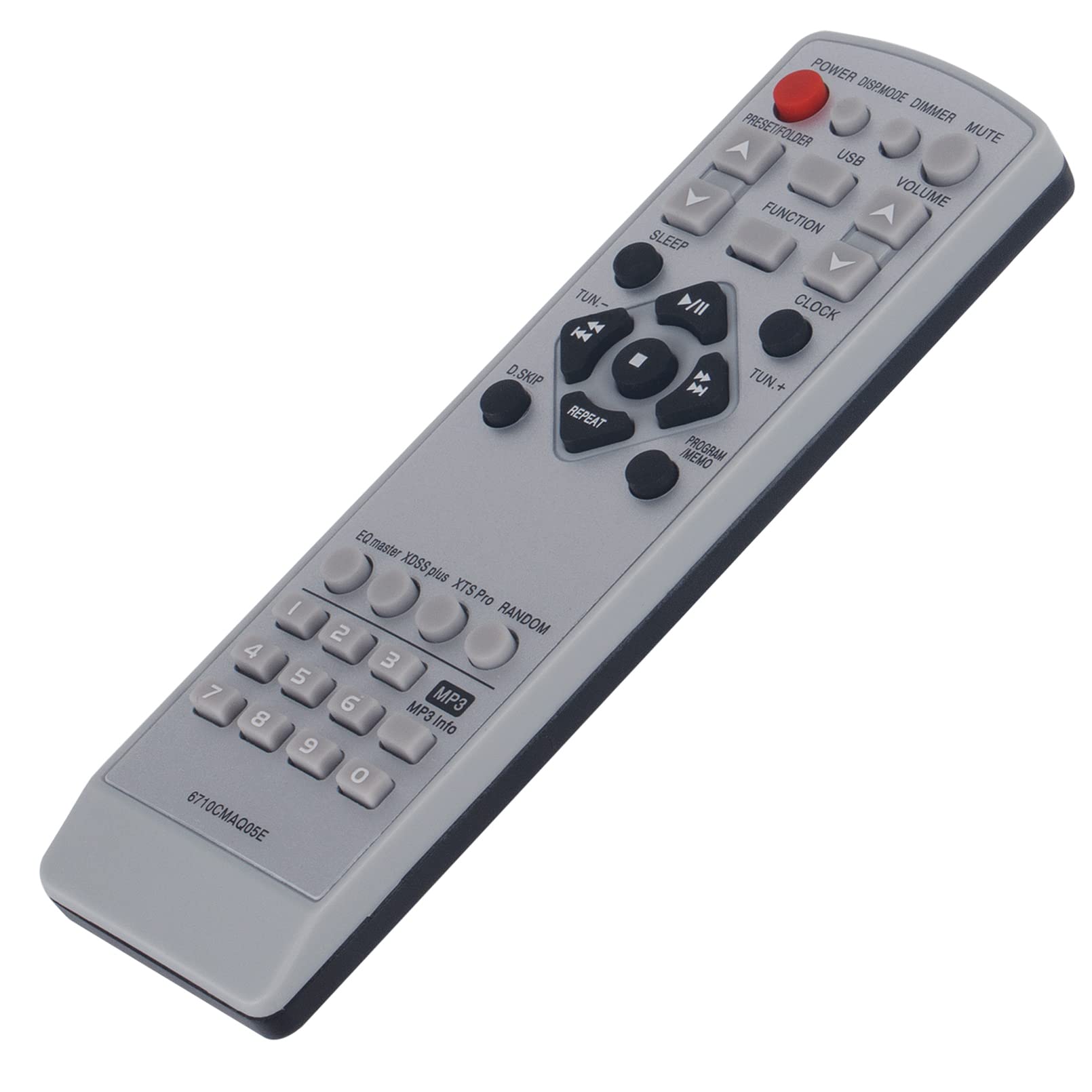 VINABTY 6710CMAQ05E Replacement Remote Control Fit for LG Bookshelf Audio System