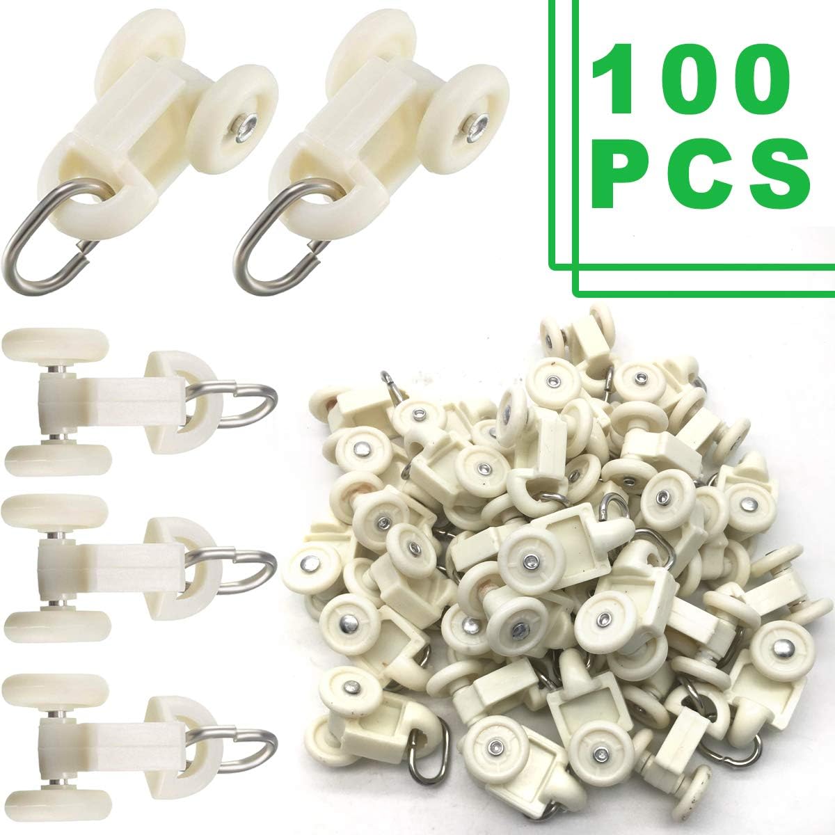 NGe Window Bathroom Pulls Curtain Pulley, Curtain Track