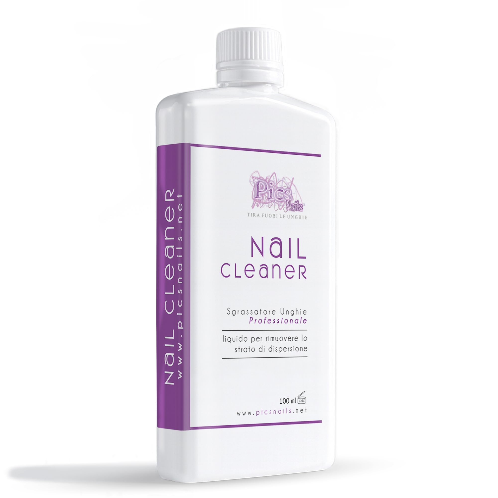 Nail Cleaner Professional Nail Degreaser 3,4 fl. oz. 100 ml - Nail Degreaser, Removes the dispersion (sticky) layer from Builder Gel Nails