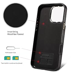 Asuwish Phone Case for iPhone 16 Pro Max 6.9 inch