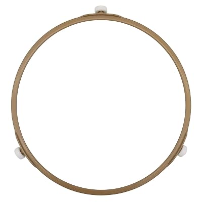 8.7" Microwave Turntable Plate Roller Ring with 15mm Rollers, Replacement Parts Fit for Most Microwaves, Ring Outer Diamater 8.7" / 221mm, Rollers Height: 15mm - 2 Pack