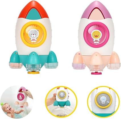 rocket bath toy