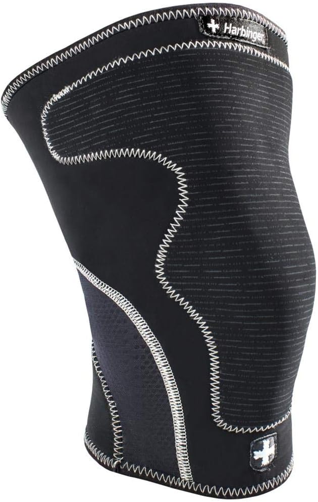 Harbinger 20801 Compressor Knee Sleeve Black, Small