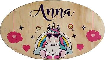 Gravure Events türschilder kinderzimmer - Türschilder Namenschild Holz Türschild Name Buchstaben Kinderzimmer – Geburtsgesche