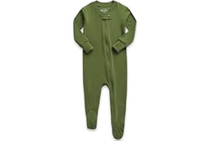VAENAIT BABY Infant Toddler Boys Girls Footed One-Piece Sleep and Play Premium Modal Pajamas 1-2 Pieces