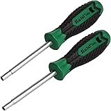 Kaisi Gamebit Screwdriver Set 3.8mm and 4.5mm Security Screwdriver Bit for Opening Nintendo, Sega Consoles and Game Cartridge