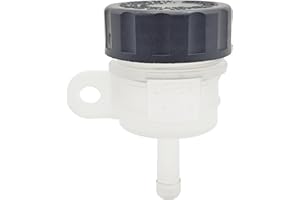 KWEOTUGO Motorcycle Universal Master Cylinder Rear Brake Clutch Tank Fluid Oil Cup Reservoir for Honda Yamaha Kawasaki SUZUKI