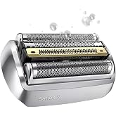 92S Shaver Replacement Head Compatible with All Braun Series 9 Razors | Compatible with 9477cc,9330s,9465cc,9460cc,9419s,9390cc,9385cc (92S-Silver)
