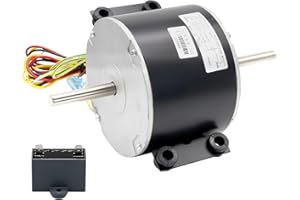 Laofudech 3315332.005 Condenser Fan Motor for Dometic Brisk Air II B57915 B59196 B59516 B59146 B59186 Compatible with Genteq F48AF70A61 Fan Motor