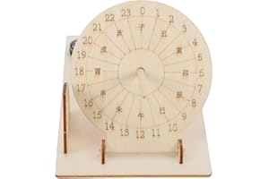 HEALEEP DIY Sundial Clock Model Educational Science Experiment for Astronomy Learning Ancient Timekeeping
