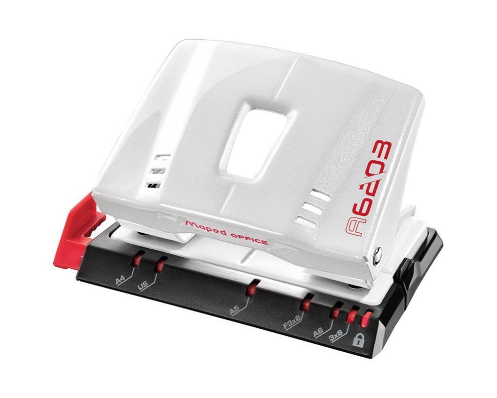 Maped Office Advanced White Two Hole Punch (20 sheets)