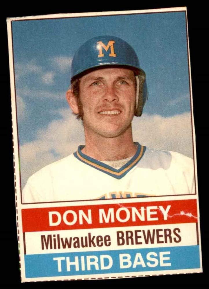 1976 Hostess 136 Don Money Milwaukee Brewers (Baseball