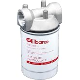 BRIDOIF 3/4 Inch NPT Fuel Filter Housing, Spin-on Transfer Canister Filter with Aluminum top cap, Fuel Transfer Pump Filter for Mobile and Stationary Tank Boat, Gasoline Diesel and Kerosene