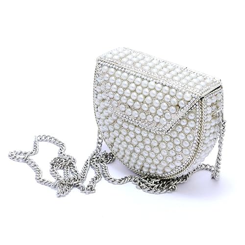Gift Shop Womens Clutch(White,GS7PUR101)