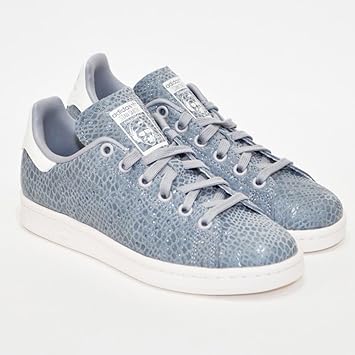 Amazon Co Jp アディダス Adidas スタンスミス レディース Stan Smith W スネークスキン グレー 28 5cm S スポーツ アウトドア