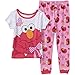 Sesame Street Elmo Little Girls Toddler Cotton Pajama Set