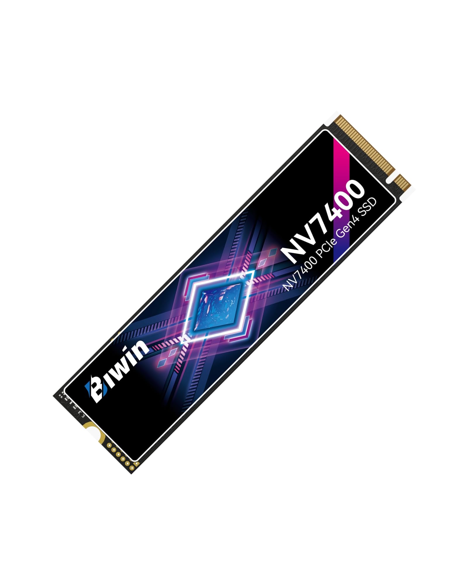 BIWIN Black Opal NV7400 2TB SSD Gen4x4, Read Speed up to 7450MB/s, NVMe M.2 2280 PCIe 4.0 Internal PC Solid State Drive for L