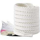 UamGlsob Running Shoe Laces for AlphaFly 3, Vaporfly 3 Sneakers | 6mm Sawtooth Athletic Shoelaces, Serrated Track Shoe Strings Replacement for Road Racing Trainers Sneakers