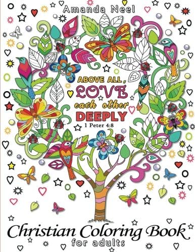 Christian Coloring Book for Adults Paperback – 2 May 2017