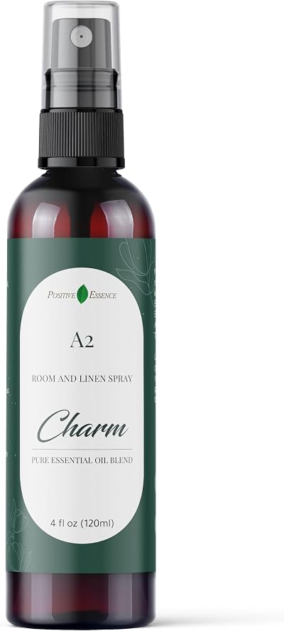 Positive Essence Natural Room and Linen Spray A2 Charm Essential Oils