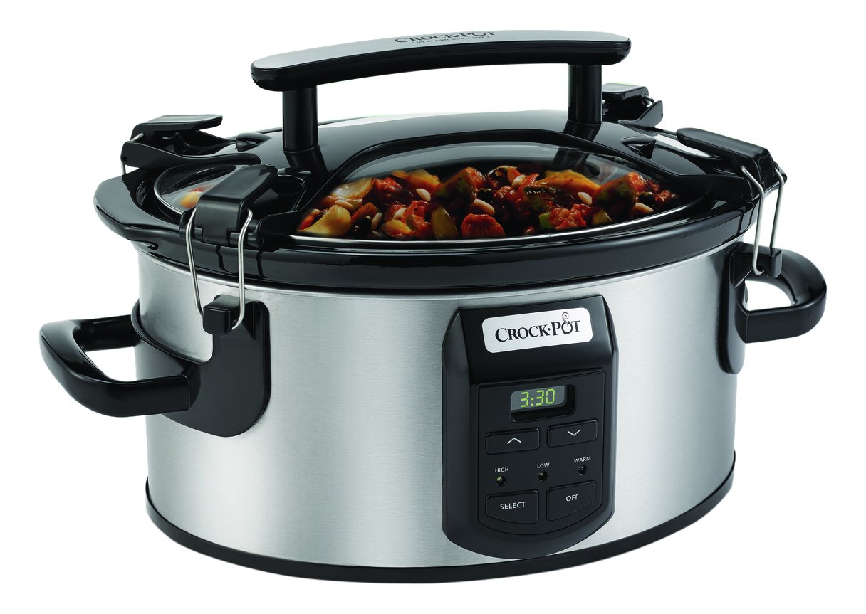Crockpot Sccpvs600Ecp-S Cook And Carry Cooker With Digital Control 6 Quart Si.. 19 61hdG JEmZL