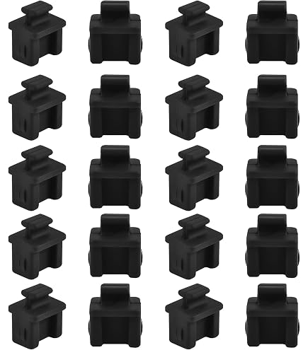 Pack De 100 Tapas Antipolvo LC Yrsssa, Protección Para Conectores De Fibra óptica, Funda De Cierre A Presión, Resistentes A Altas Temperaturas