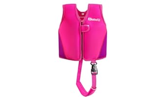 Genwiss Baby Girl Swim Vest Toddler Swim Vest for Age 18 Months - 2 Years Baby Toddler Fit 20-28 lbs