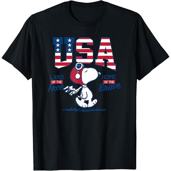 SNOOPY - USA Snoopy アイスホッケーシャツ Peanuts® | Aéropostale Long Sleeve Snoopy Hockey Relaxed