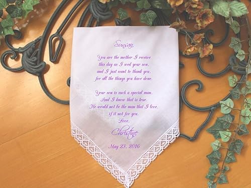 mother of the groom hankie