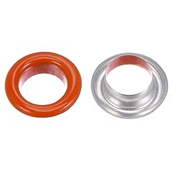 HARFINGTON 200 Set Color Round Grommets 10mm