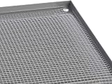 EUROPLAST 300x200mm Grey Metal Air Vent Grille Cover with Insect Mesh view 6