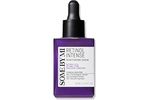 SOME BY MI Retinol Intense Reactivating Serum - 1.01Oz, 30ml - Mild Korean Retinol Serum for Post-Acne Mark - Bakuchiol Pore Minimizer for face Texture - Ideal for Retinol Beginners - Korean Skin Care