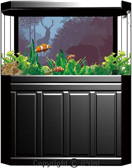 Amazon Com Blue Wallpaper Sticker Background Decoration Cabin