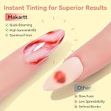 Makartt Blooming Gel Nail Polish 15ml Clear Soak Off Gel Nail Polish view 3