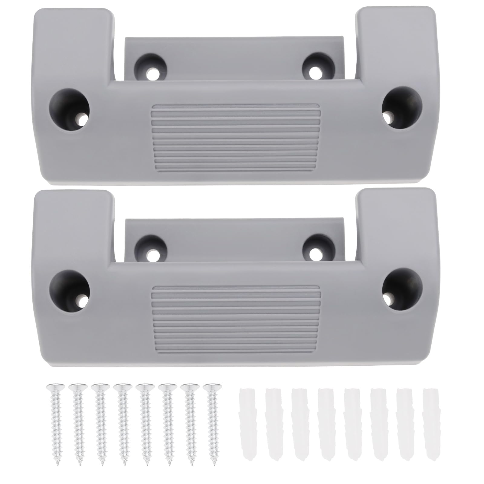 Be In Your Mind 2 Set Upgraded Water Hose Reel Holder Replacement Water Pipe Wall Mounting Bracket for Garden Hose Storage Pipe Fixing Bracket