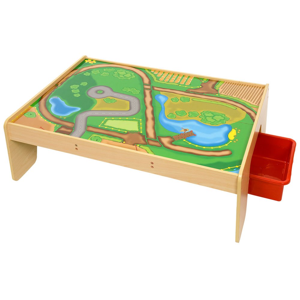 Bigjigs Rail Wooden Train Table With Drawers Buy Online In Angola At Angoladesertcartcom Productid 2369470