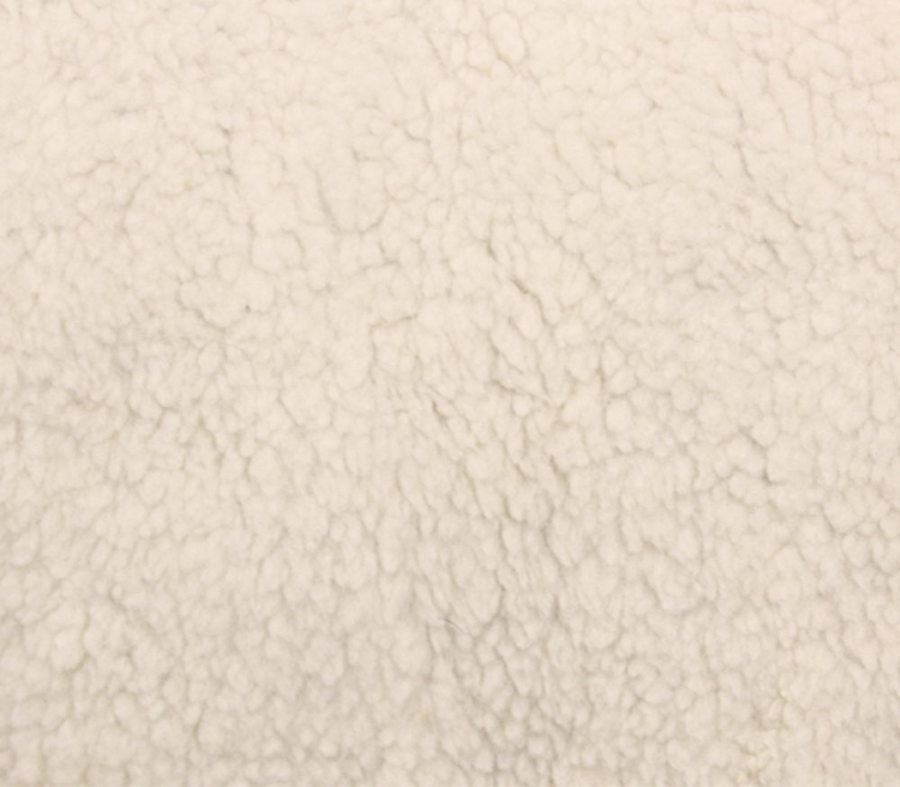 Heavy Duty Sherpa Sheep Skin 60" Wide Sold by The Yard (Ivory) Buy Online in United Arab