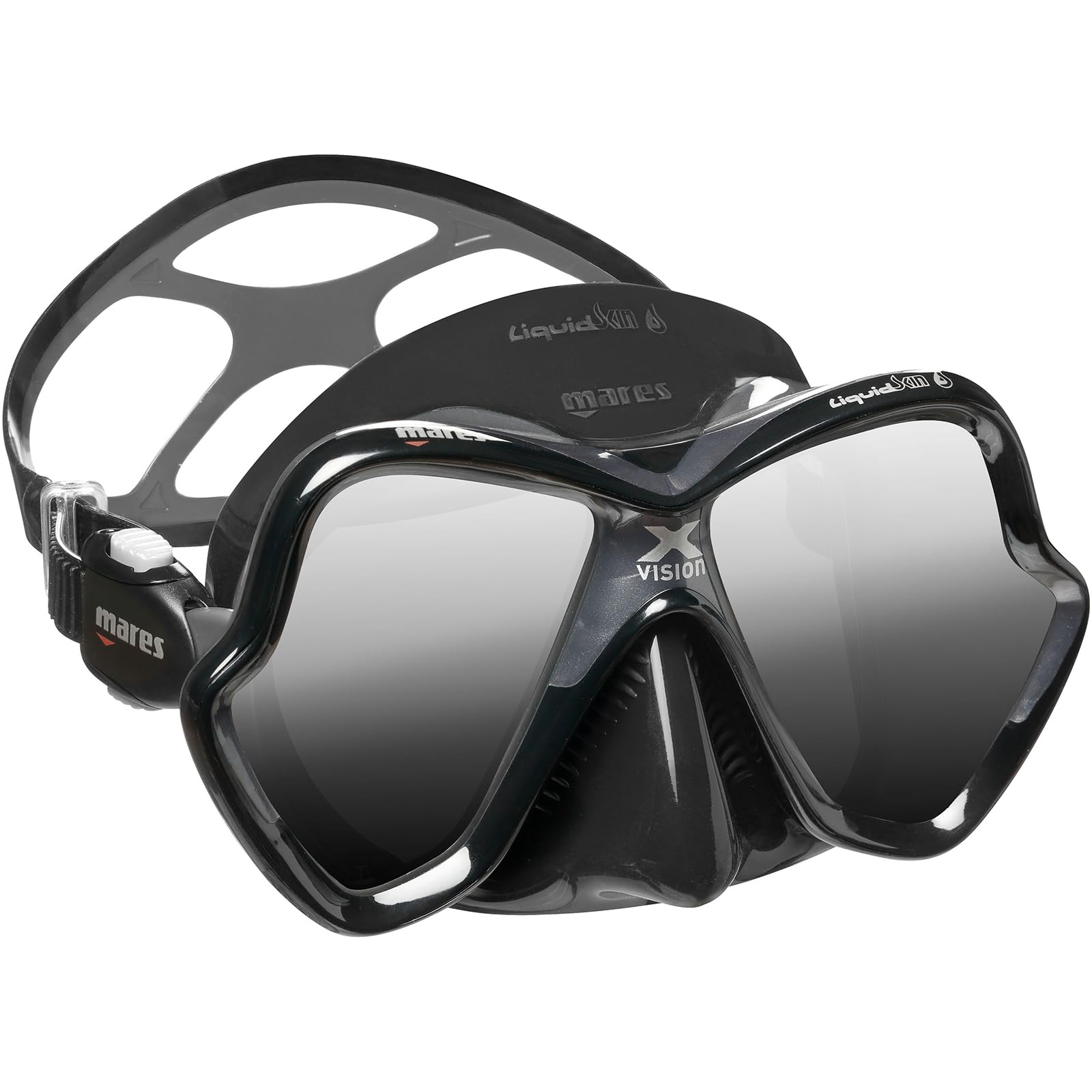 Mares Mask X-Vision Ultra LS Diving Googles - Grey/Black/Grey Black, Size BX SIGRKGRK