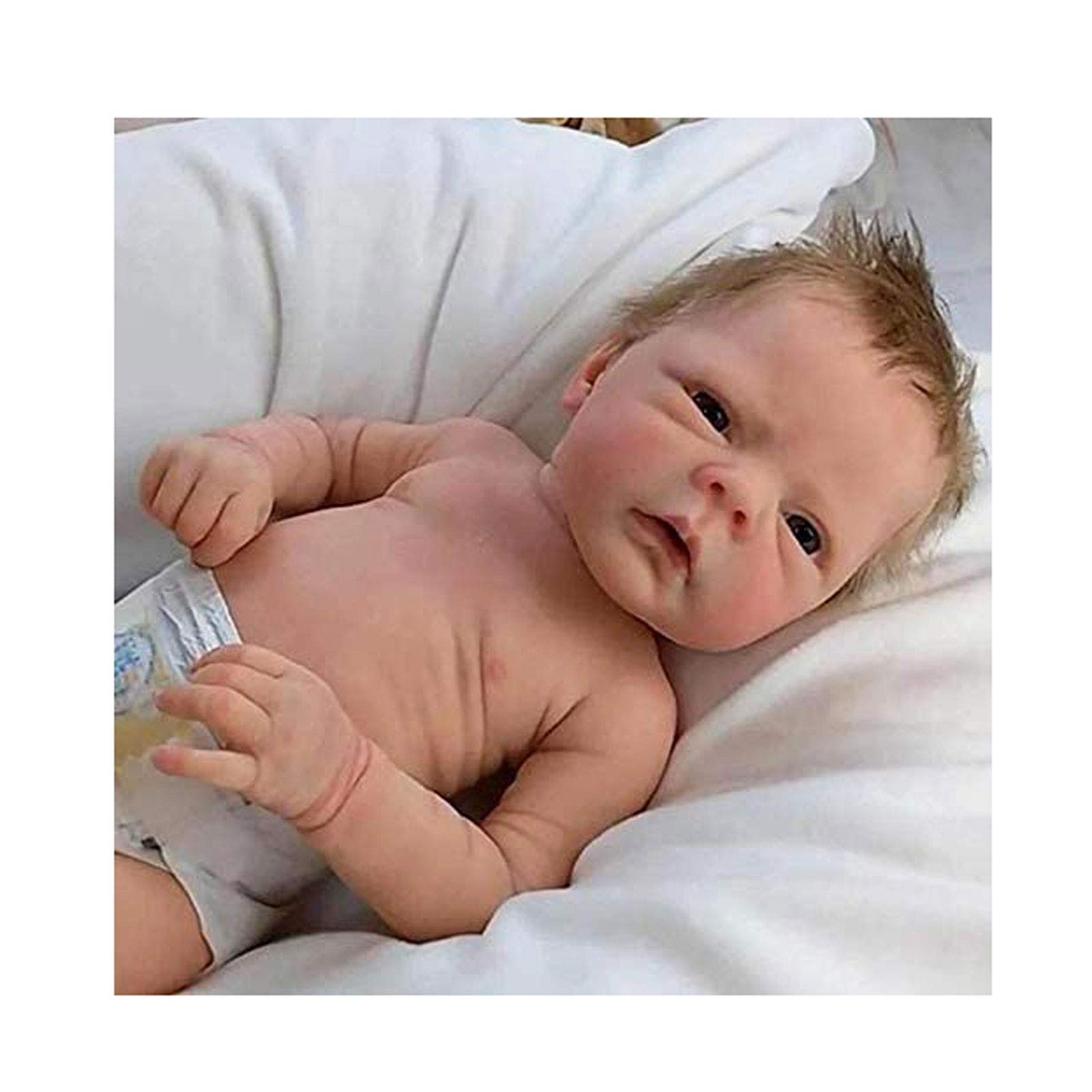 Huanlian Reborn Baby Dolls 18 Inches Artificial Reborn Baby Doll