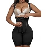MAGICFAJAOS Underbust Fajas Colombianas Shapewear for Women Postpartum Body Shaper Tummy Control Butt Lifter