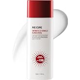 RE:CIPE Infinite UV Shield Sunscreen - Revitalizing &amp; Moisturizing Face Sunscreen with SPF 100 Broad Spectrum - No White Cast Lightweight Dry-Touch Lotion for All Skin Types - Korean Skin Care 1.69 oz